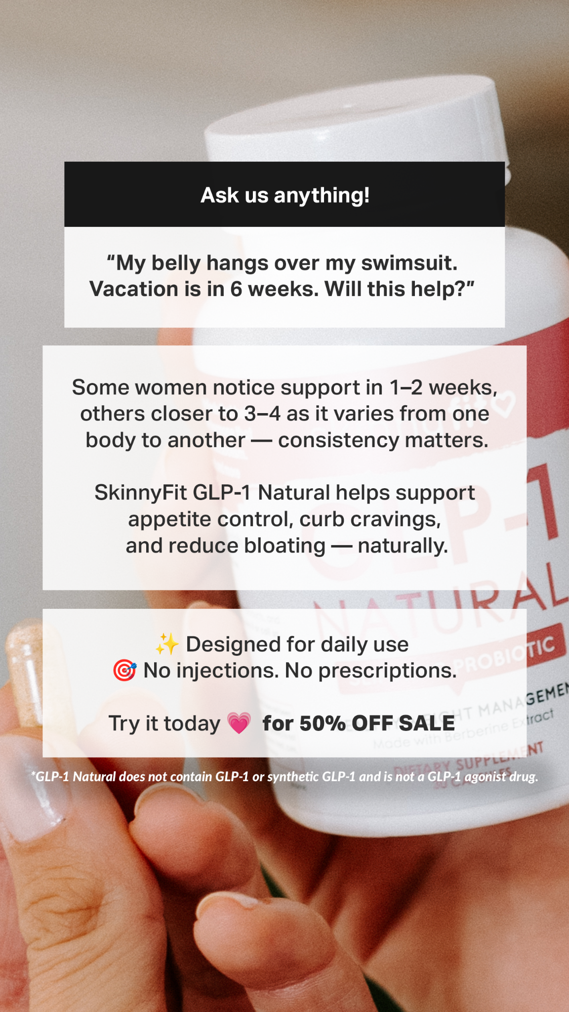 Healthy Living Facebook ad