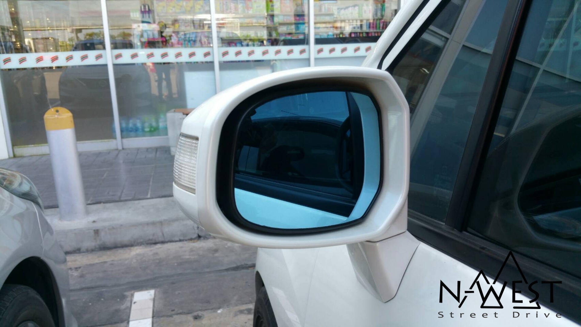 N-West Facebook ad: กระจกมองข้างตัดแสง เลนส์ wide มุมมองกว้างขึ้น…