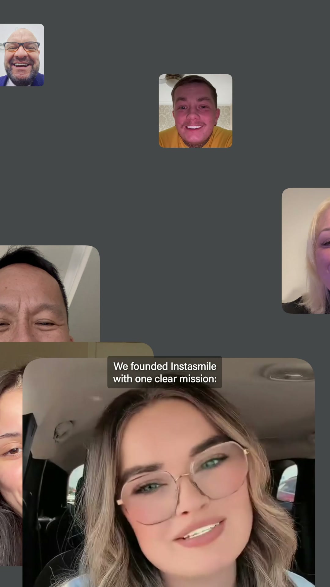 instasmile Facebook ad: Why we started Instasmile
