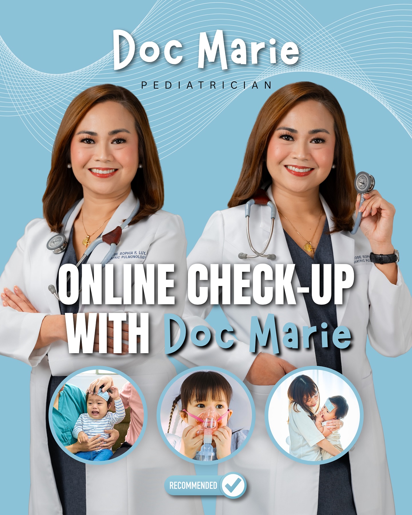 Doc Marie - Pediatrician Facebook ad: Parenting can get overwhelming, but your child’s health…