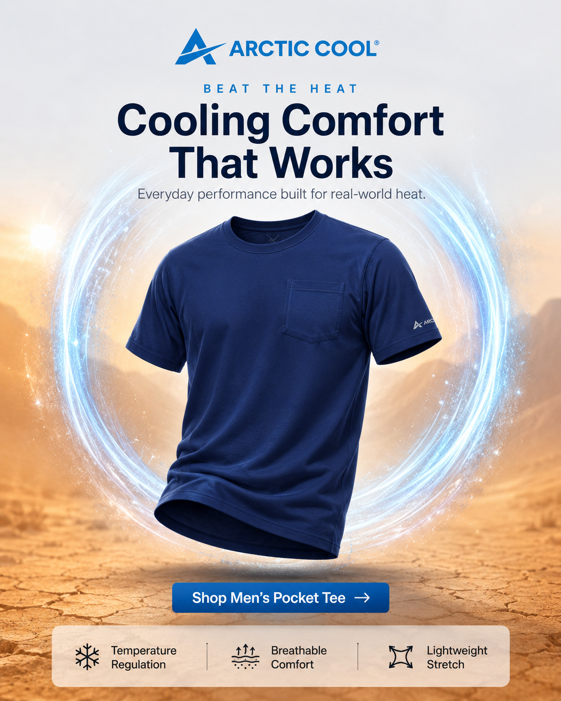 Arctic Cool Facebook ad