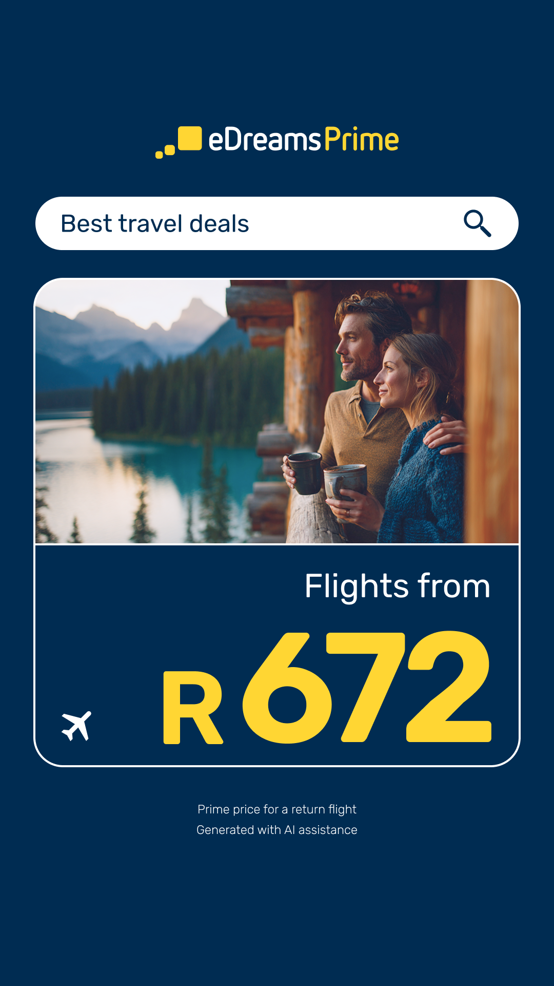 eDreams Facebook ad