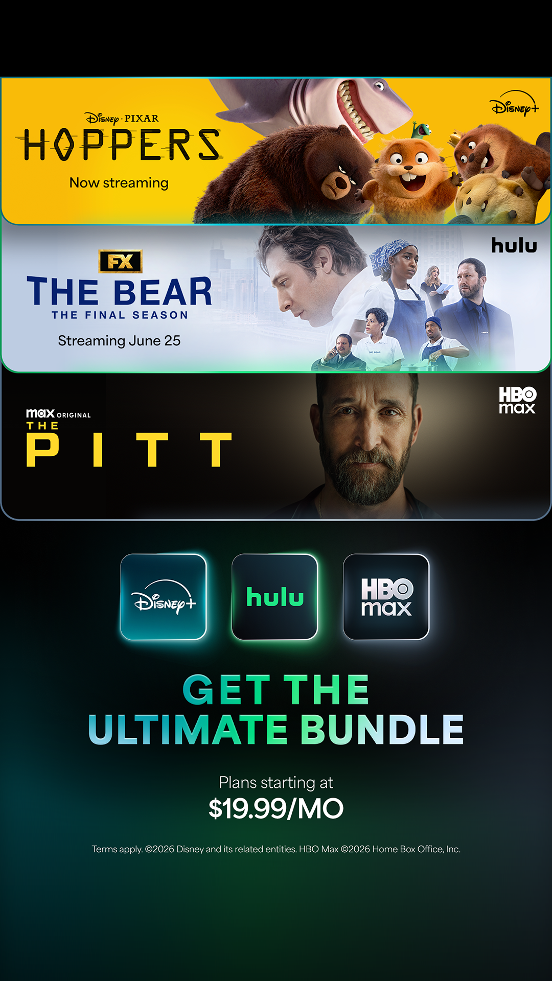HBO Max Facebook ad