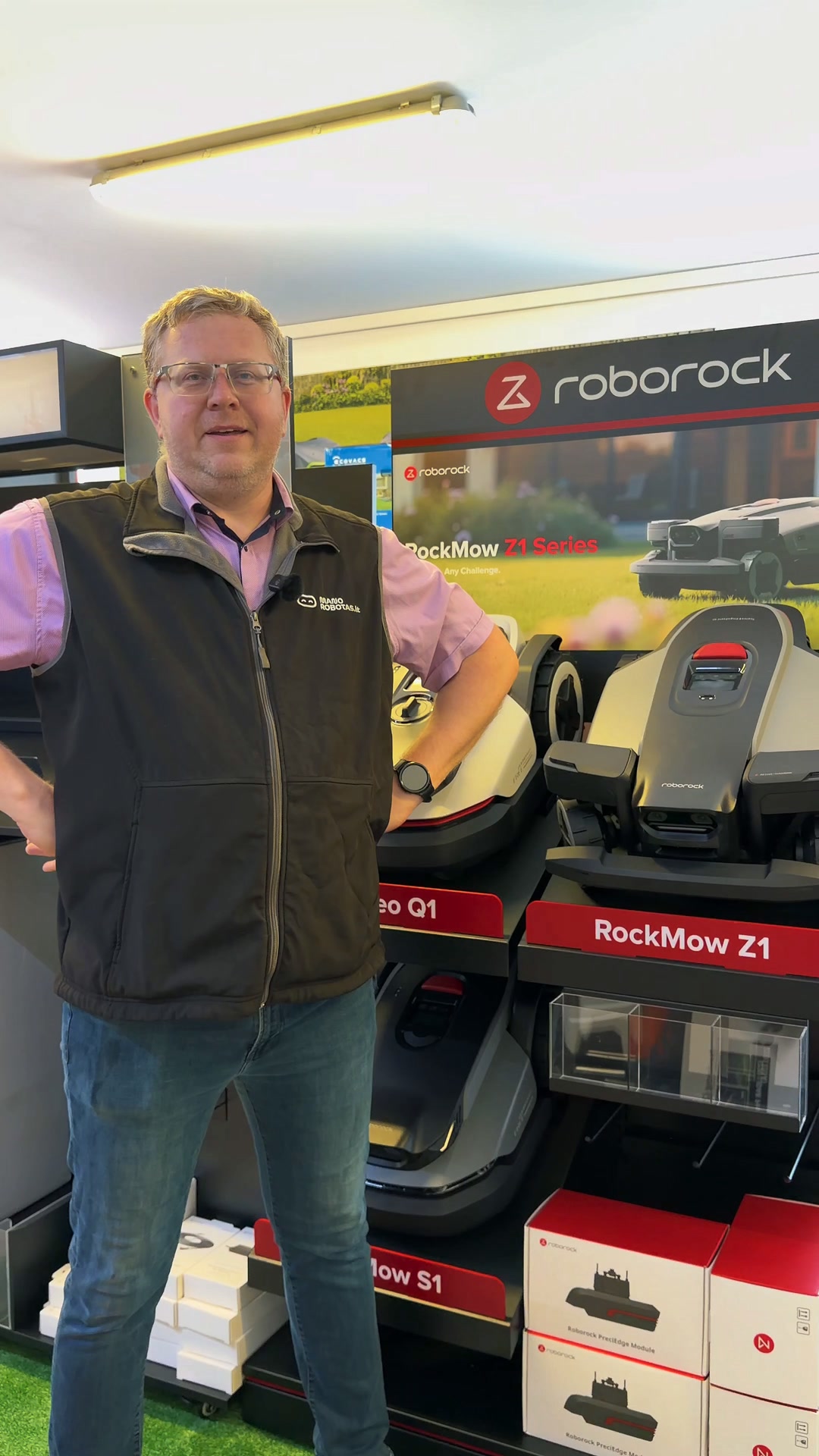manorobotas.lt Facebook ad: Belaidis vejos robotas Roborock + DOVANA KRAŠTŲ PJOVIMO…