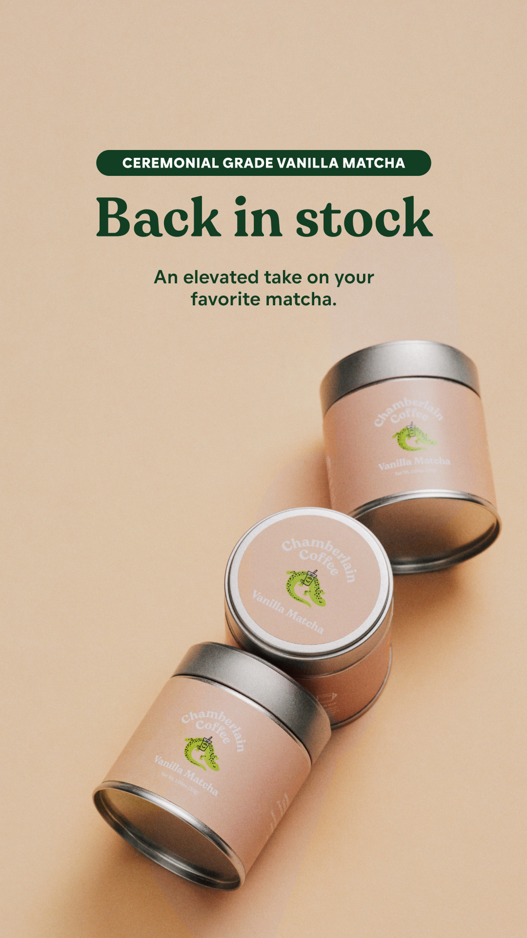 Chamberlain Coffee Facebook ad