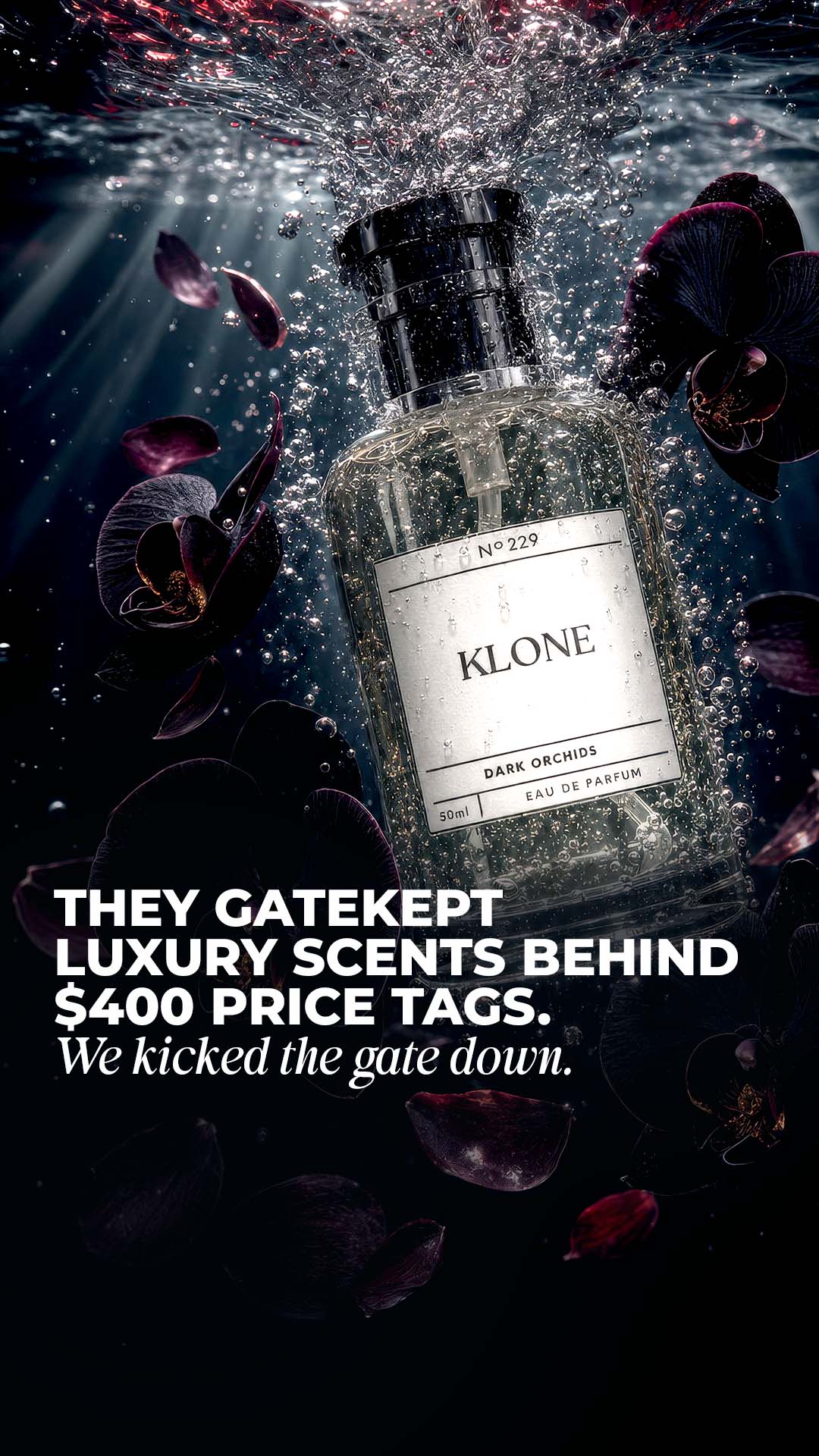 Klone Scents Facebook ad
