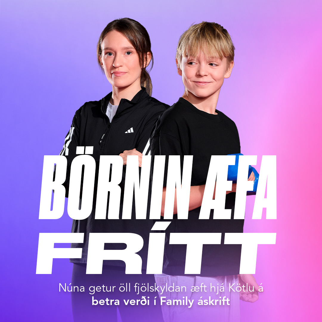 Katla Fitness Facebook ad from Apr 16, 2026