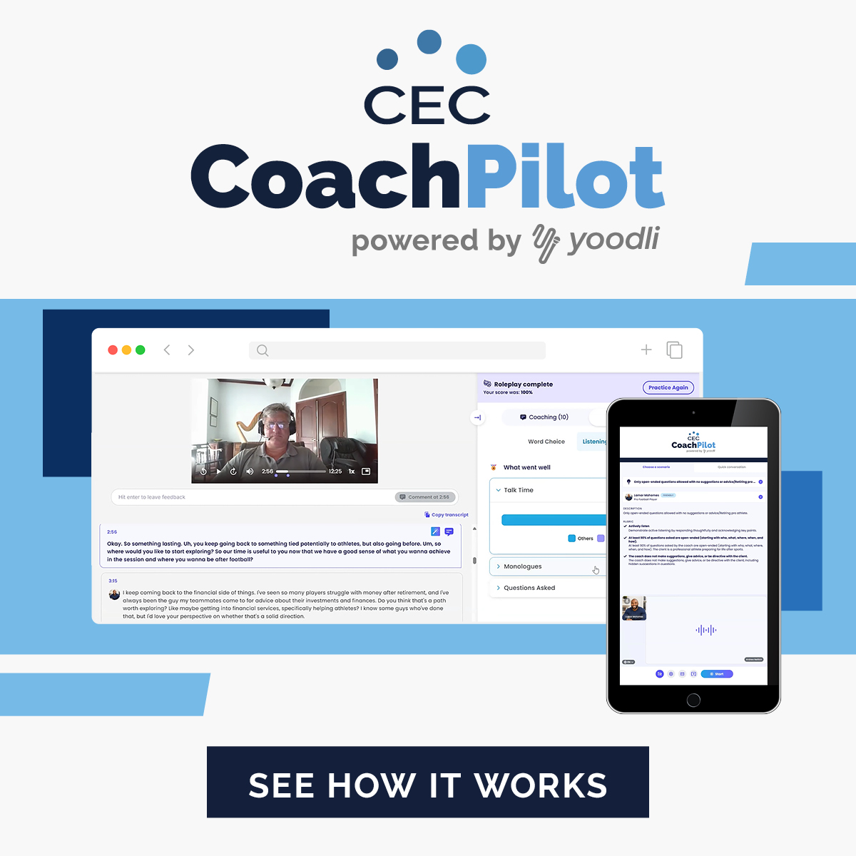 Center for Executive Coaching Facebook ad