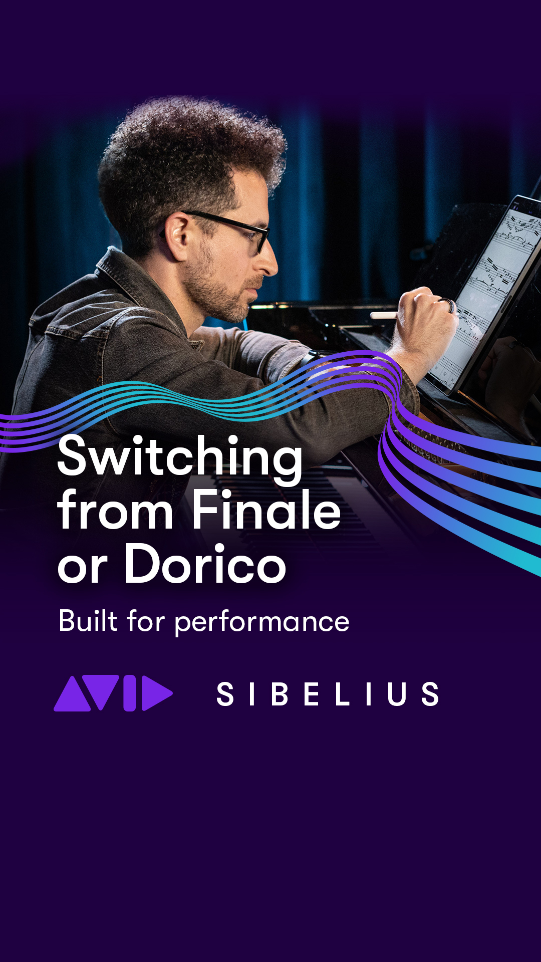 Avid Sibelius Facebook ad from Oct 6, 2025