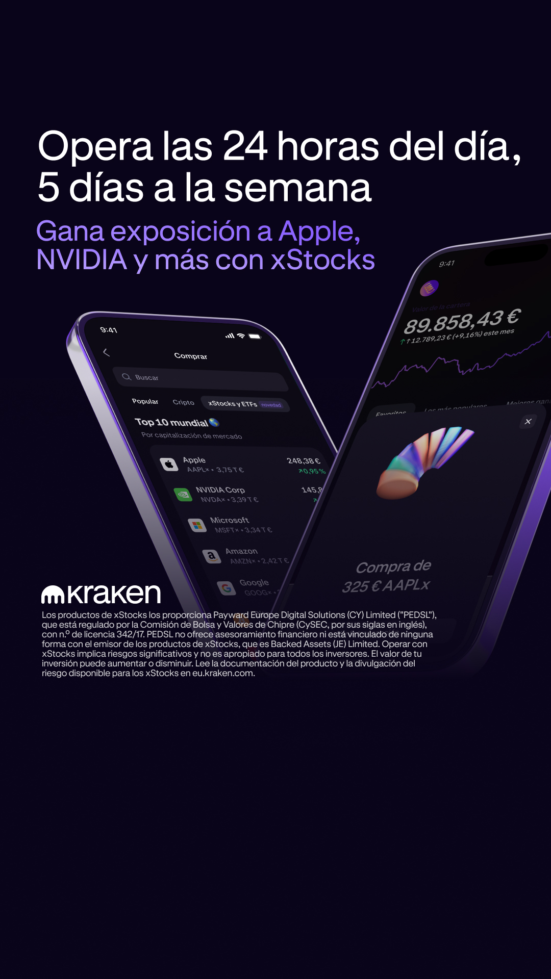 Kraken Digital Asset Exchange Facebook ad