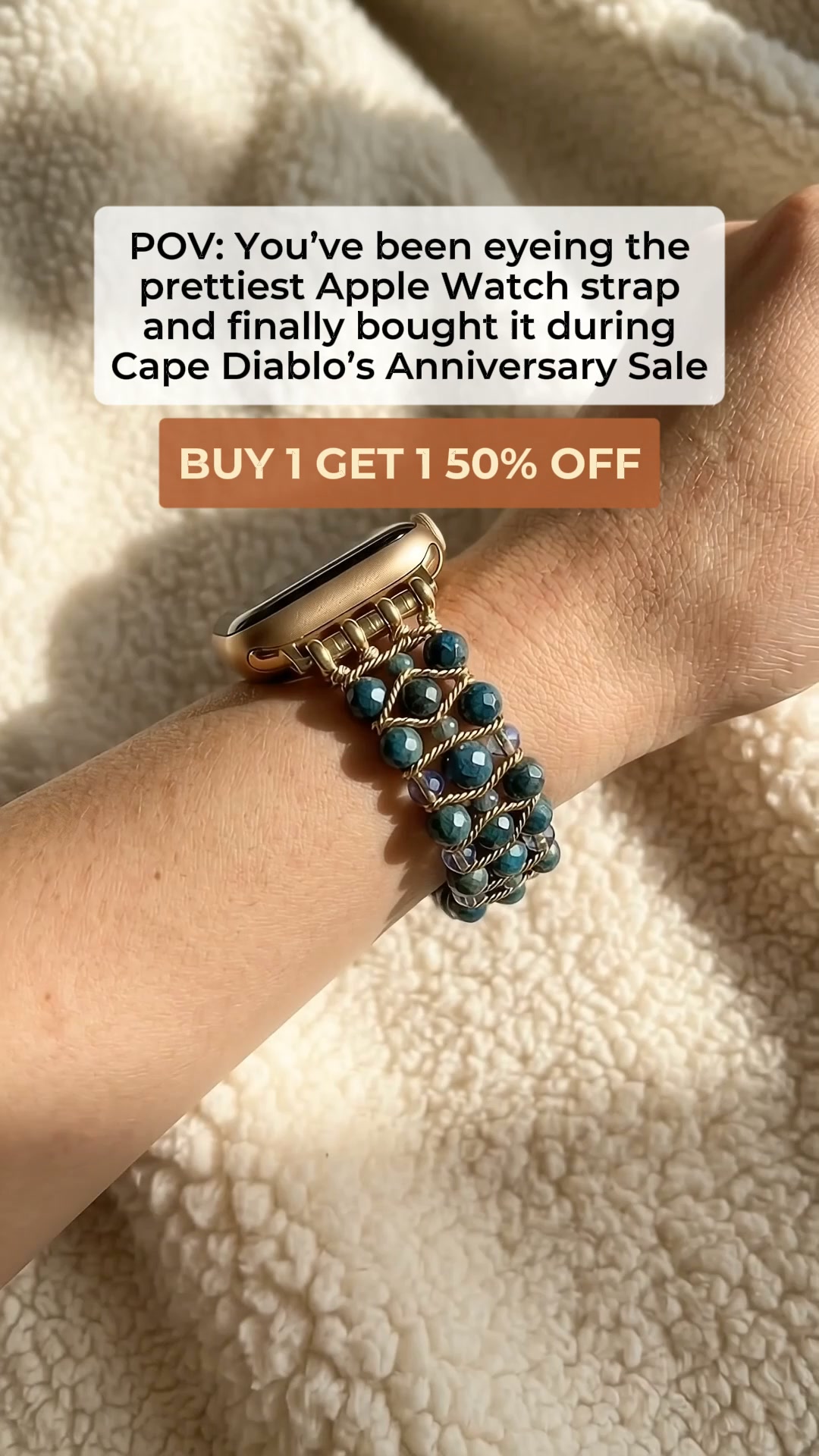 Cape Diablo Facebook ad: BUY 1, GET THE 2ND 50% OFF