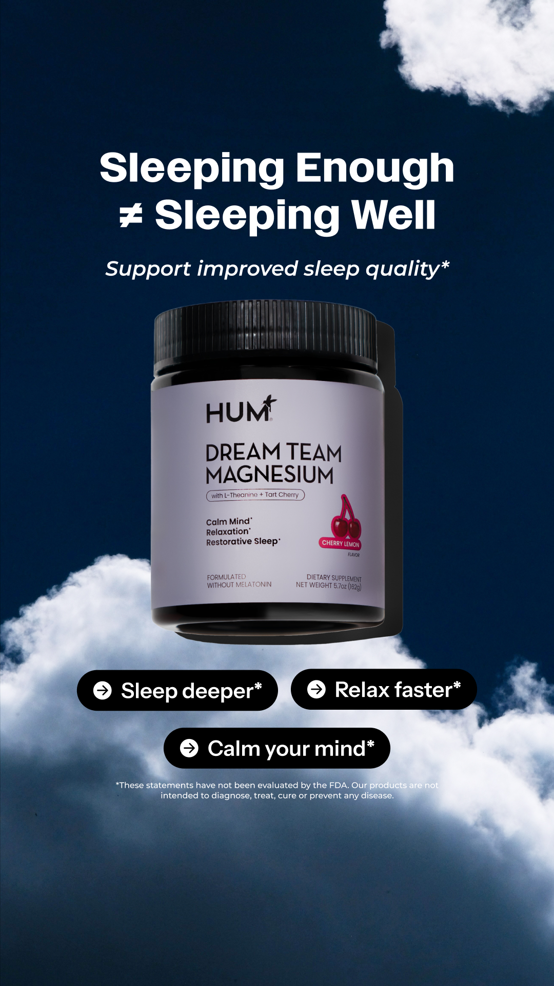 HUM Nutrition Facebook ad