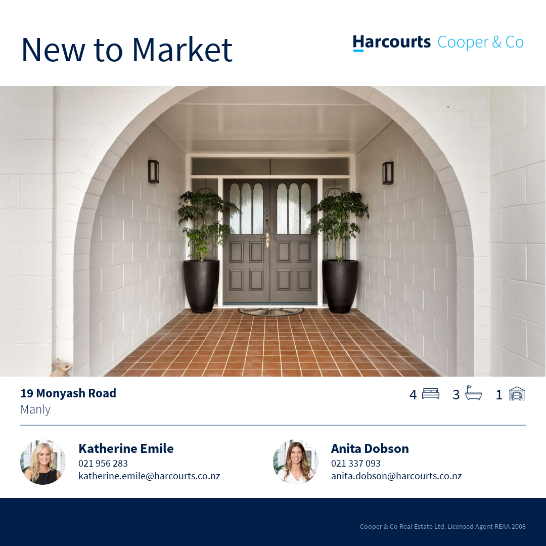 Harcourts Cooper & Co Real Estate Facebook ad