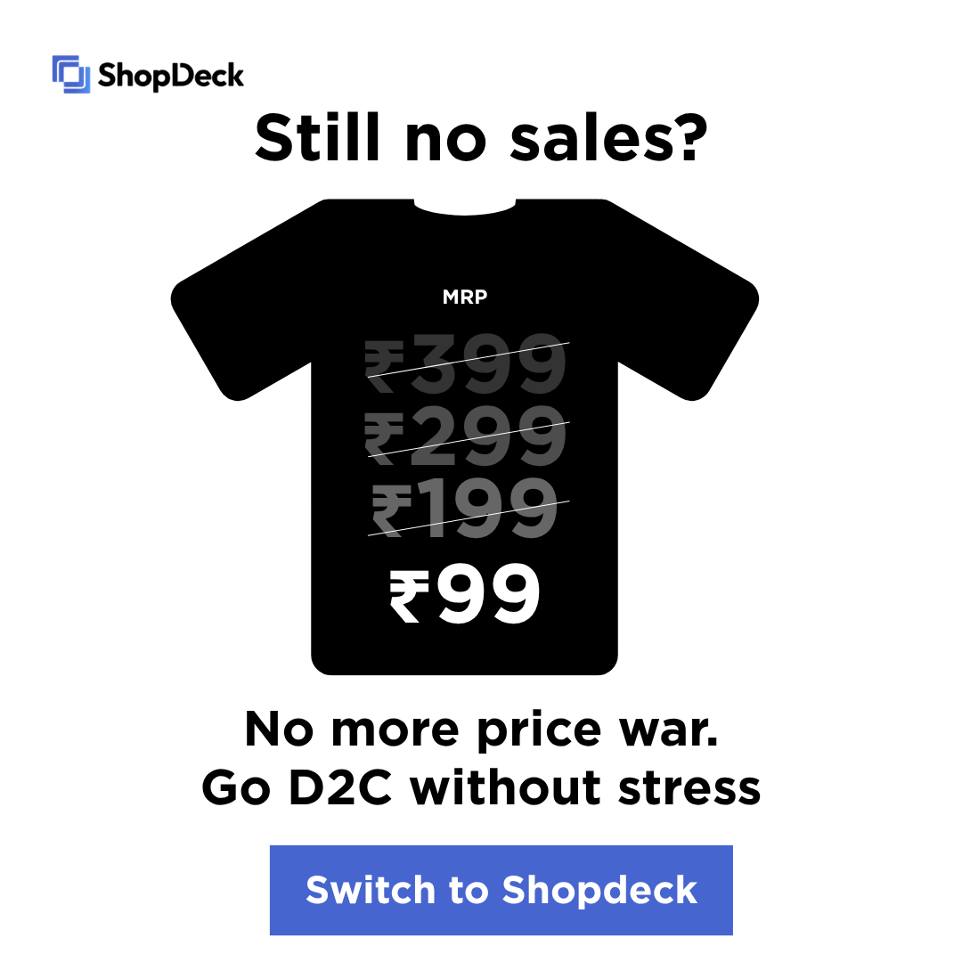 ShopDeck Facebook ad