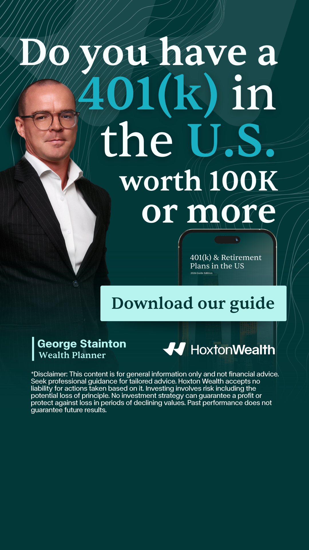 Hoxton Wealth USA Facebook ad