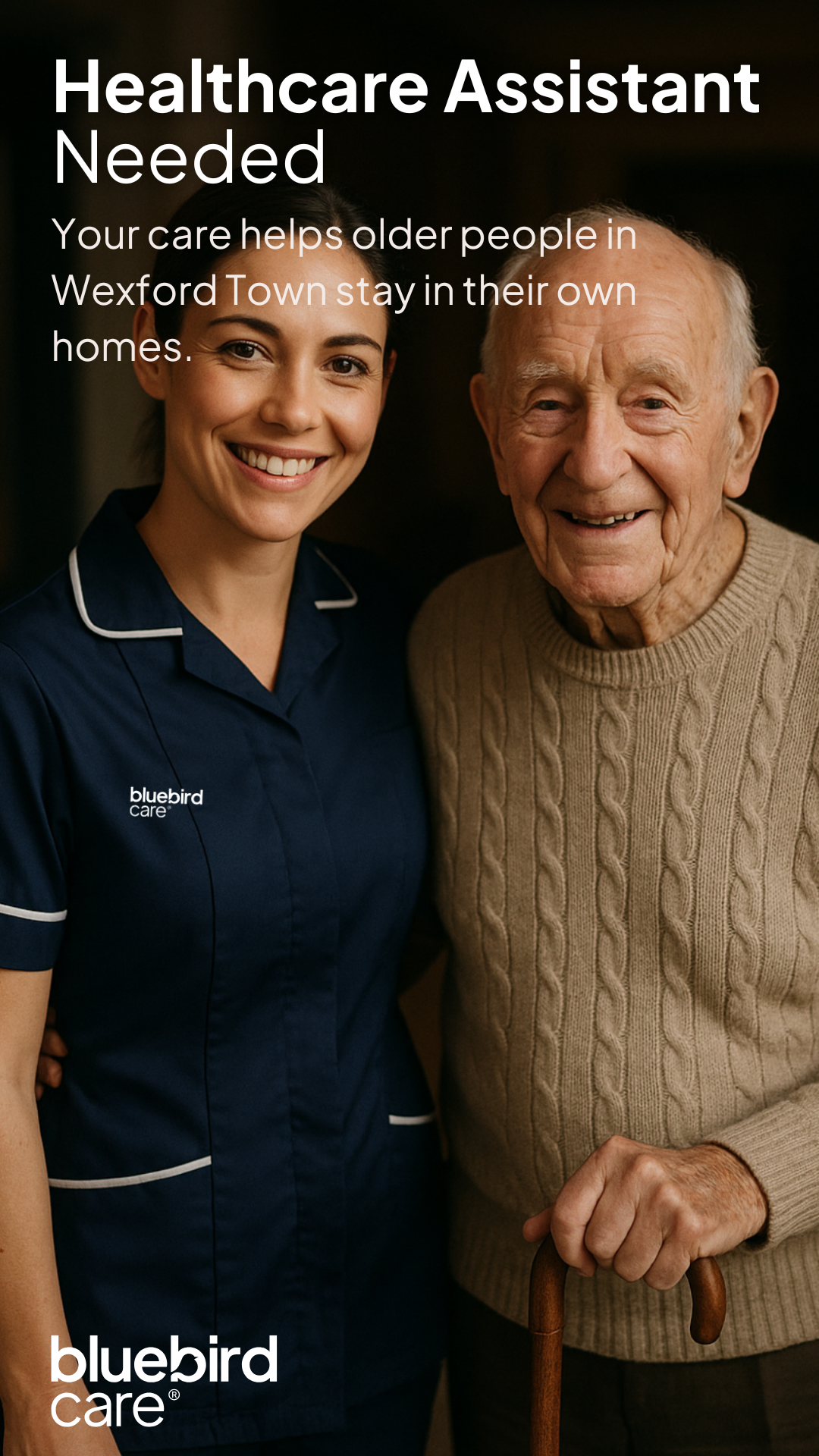 Bluebird Care Wexford Careers Facebook ad from Feb 18, 2026