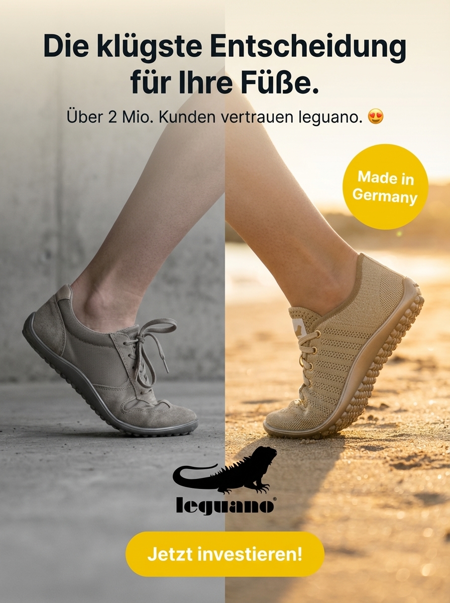 leguano Barfußschuhe Facebook ad