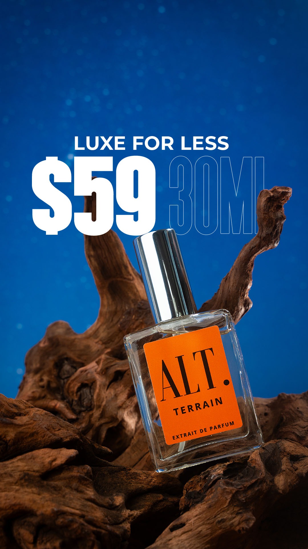 ALT. Fragrances Facebook ad