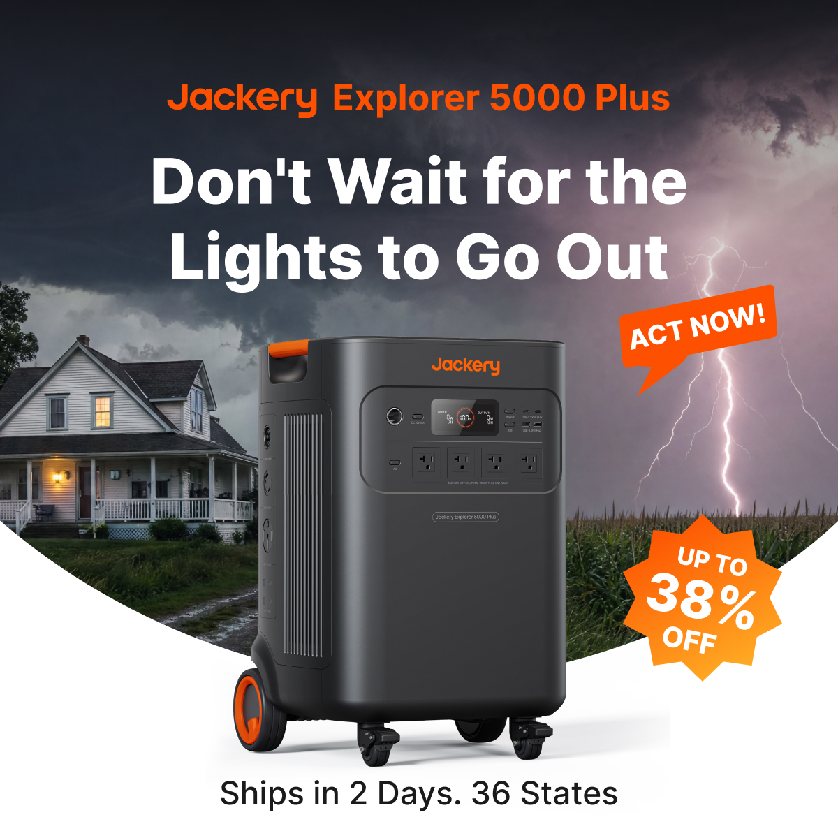 Jackery Facebook ad from Jun 26, 2026