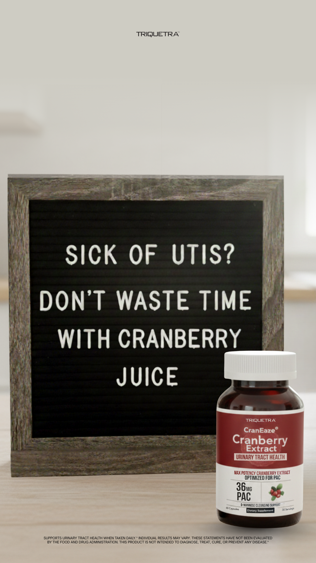 Triquetra Health Facebook ad