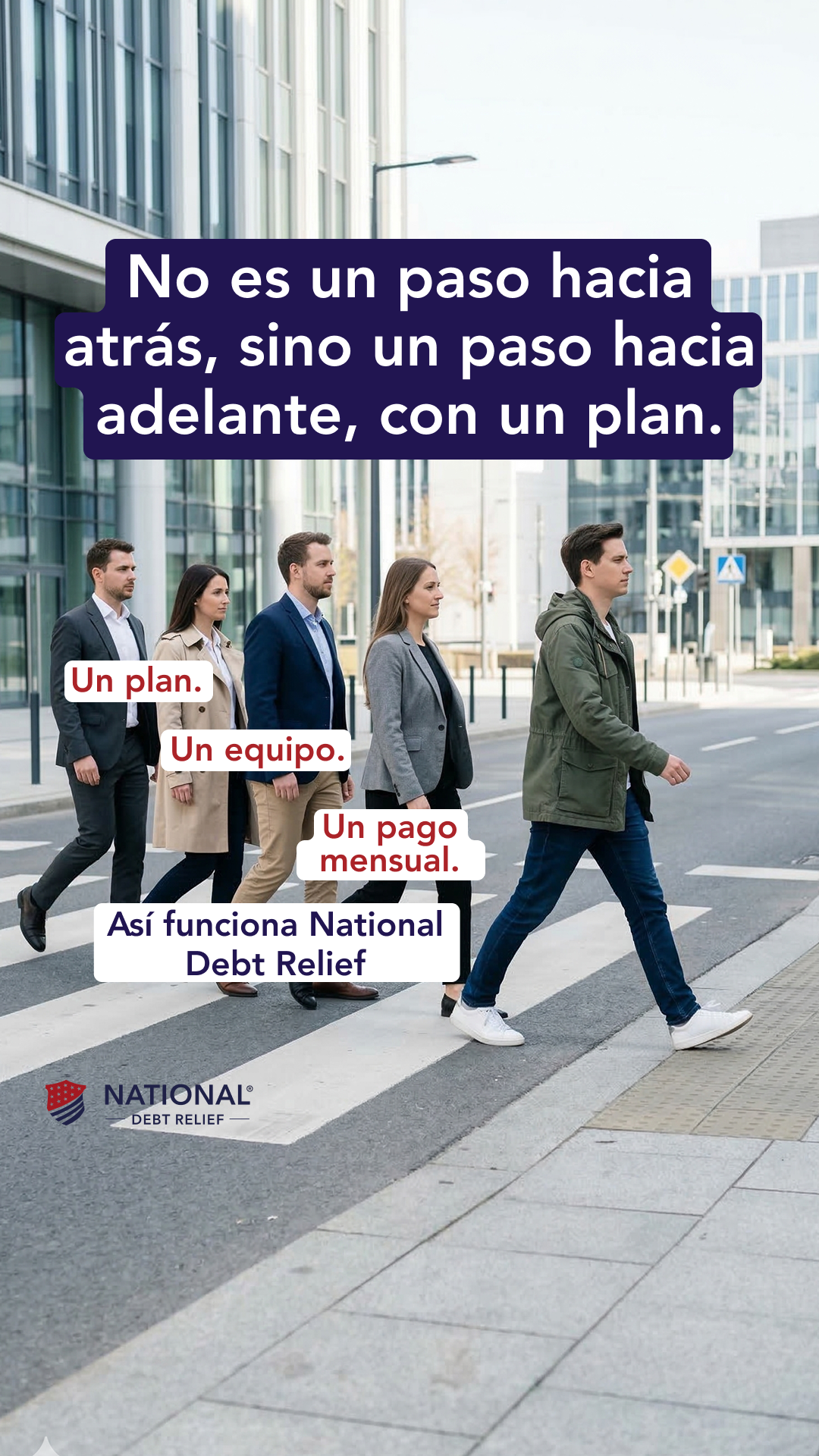 National Debt Relief Facebook ad