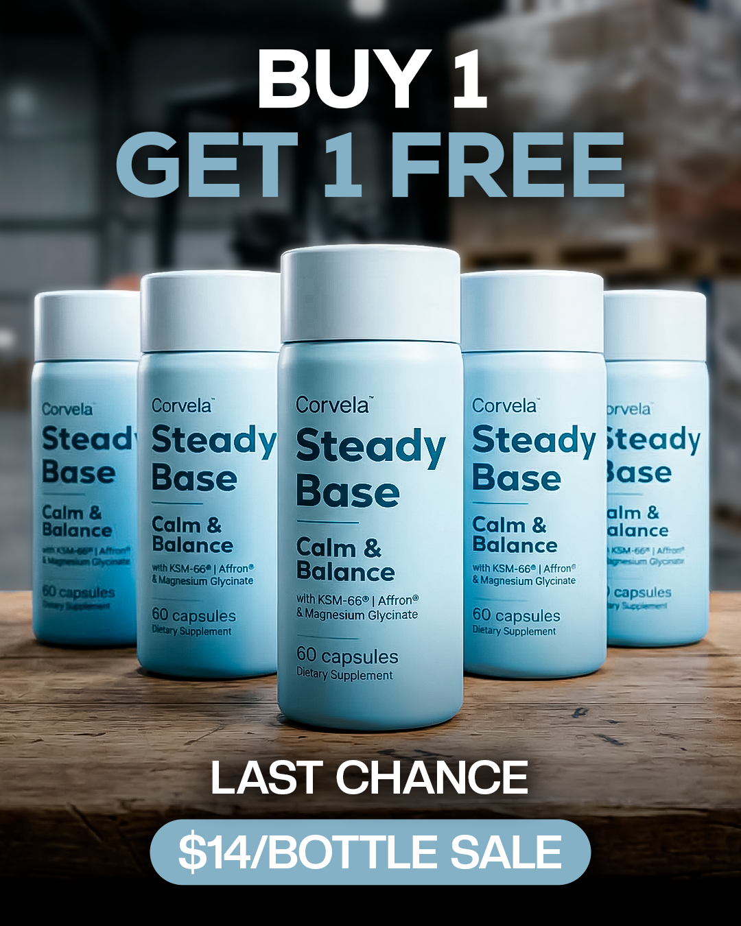 Corvela Steady Base Facebook ad: 25,238 Reviews Can't Be Wrong