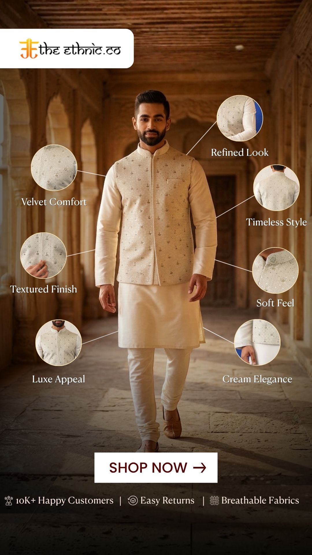 The Ethnic Company Facebook ad from May 7, 2026