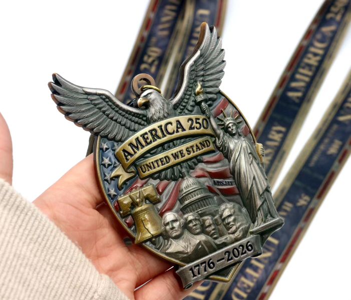 Virtual Pace Series Facebook ad: AMERICA 250 RUN