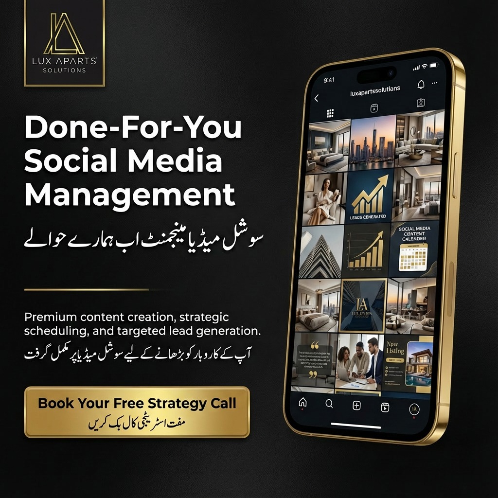 Lux Aparts Solutions Facebook ad from Jan 17, 2026