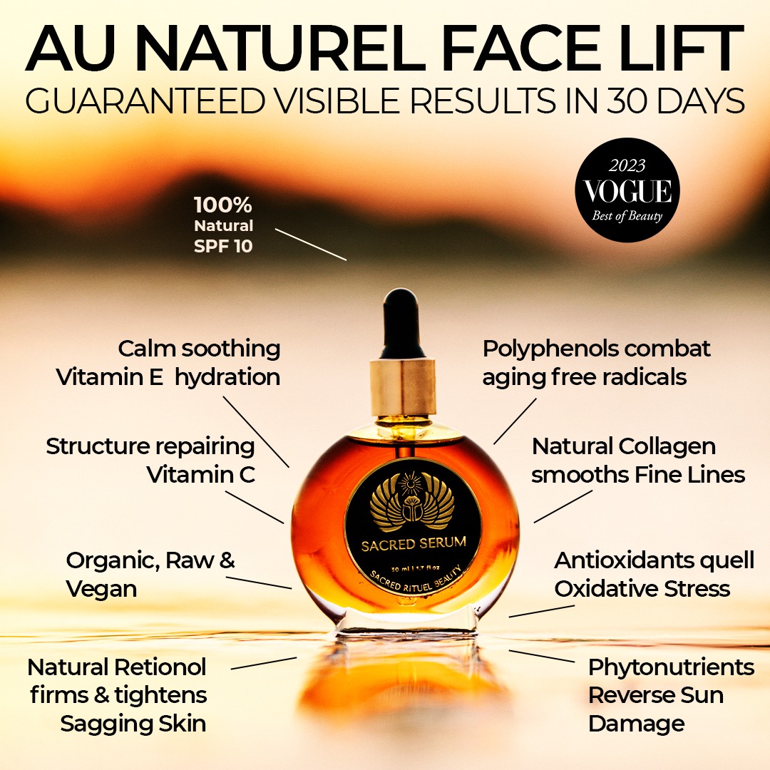 Sacred Rituel Beauty Facebook ad