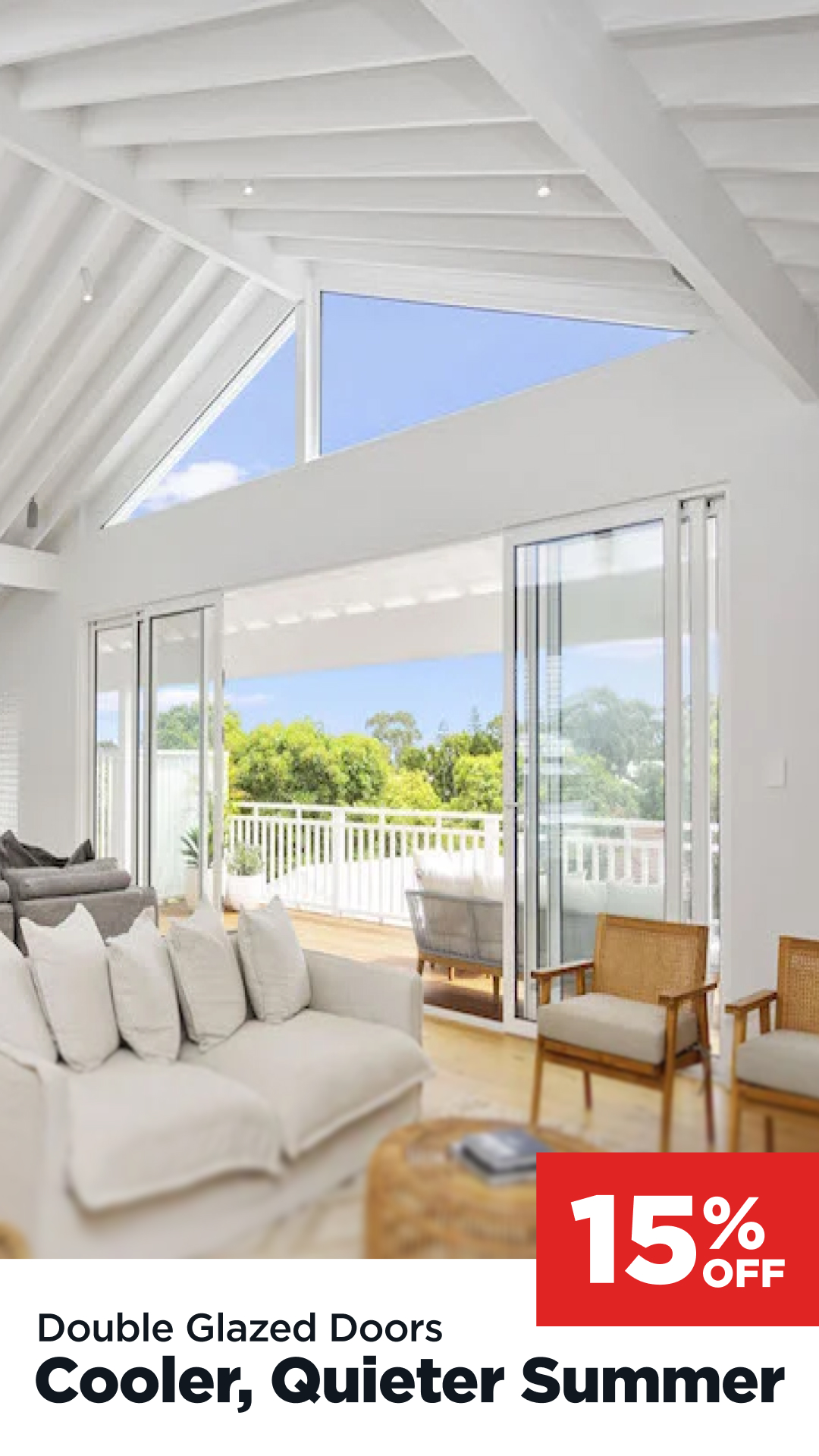 Climateframe Double Glazing Facebook ad