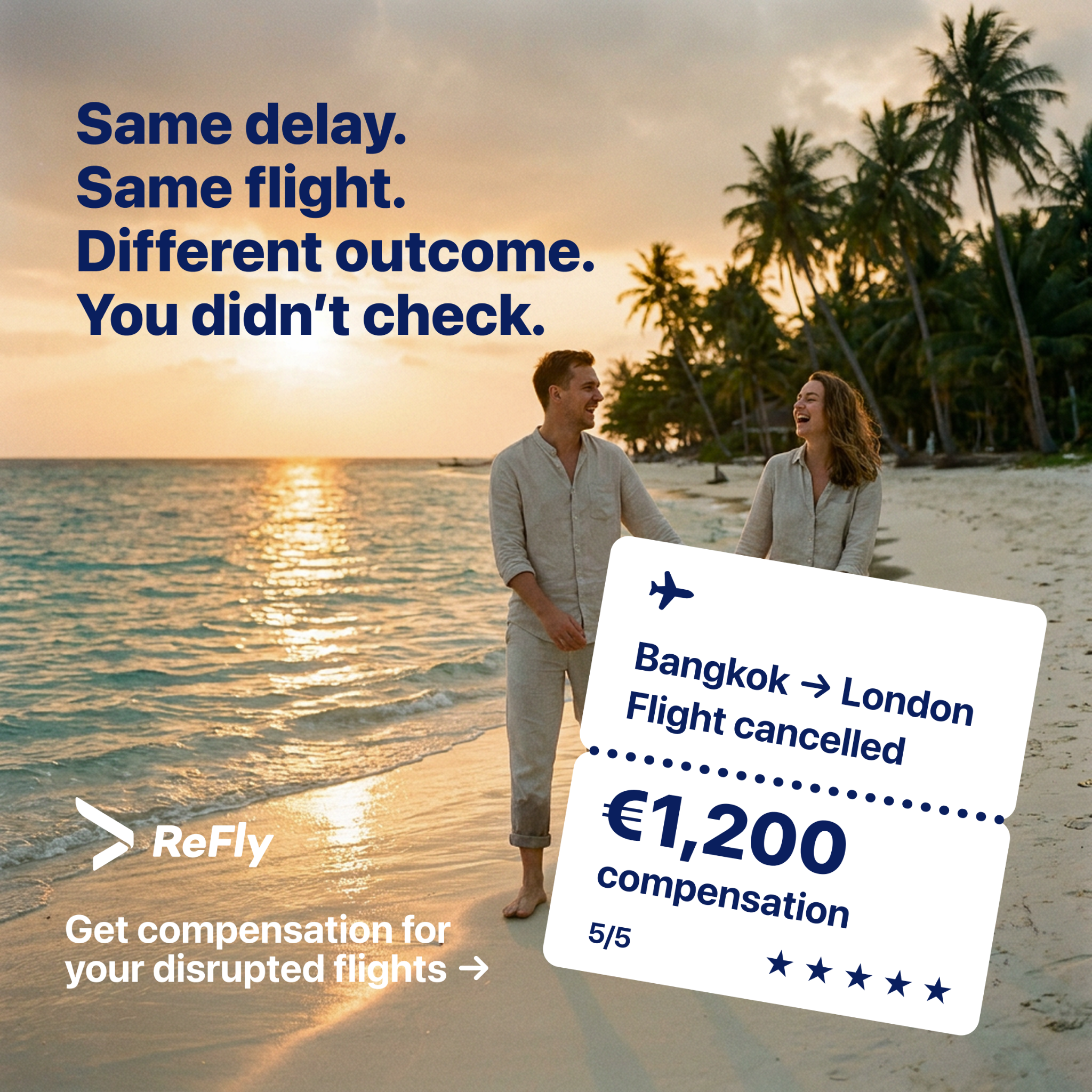 Refly Facebook ad