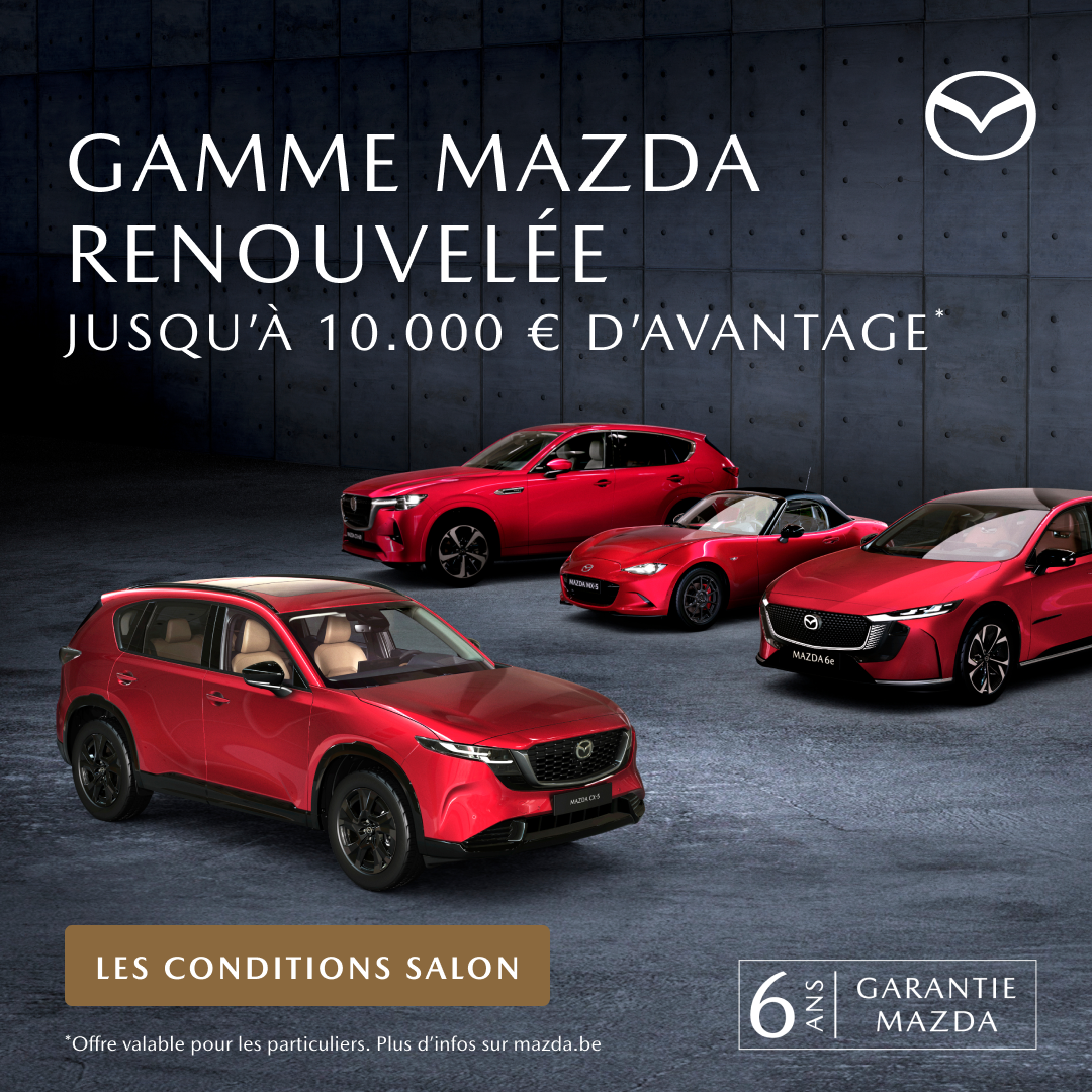 Mazda Belgium Facebook ad