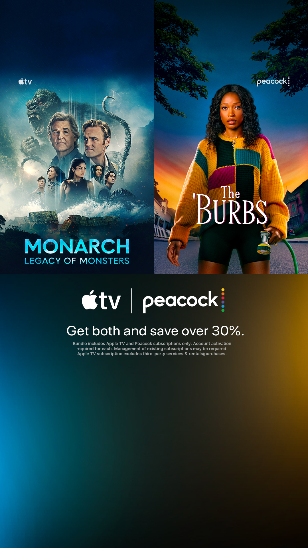 Peacock TV Facebook ad