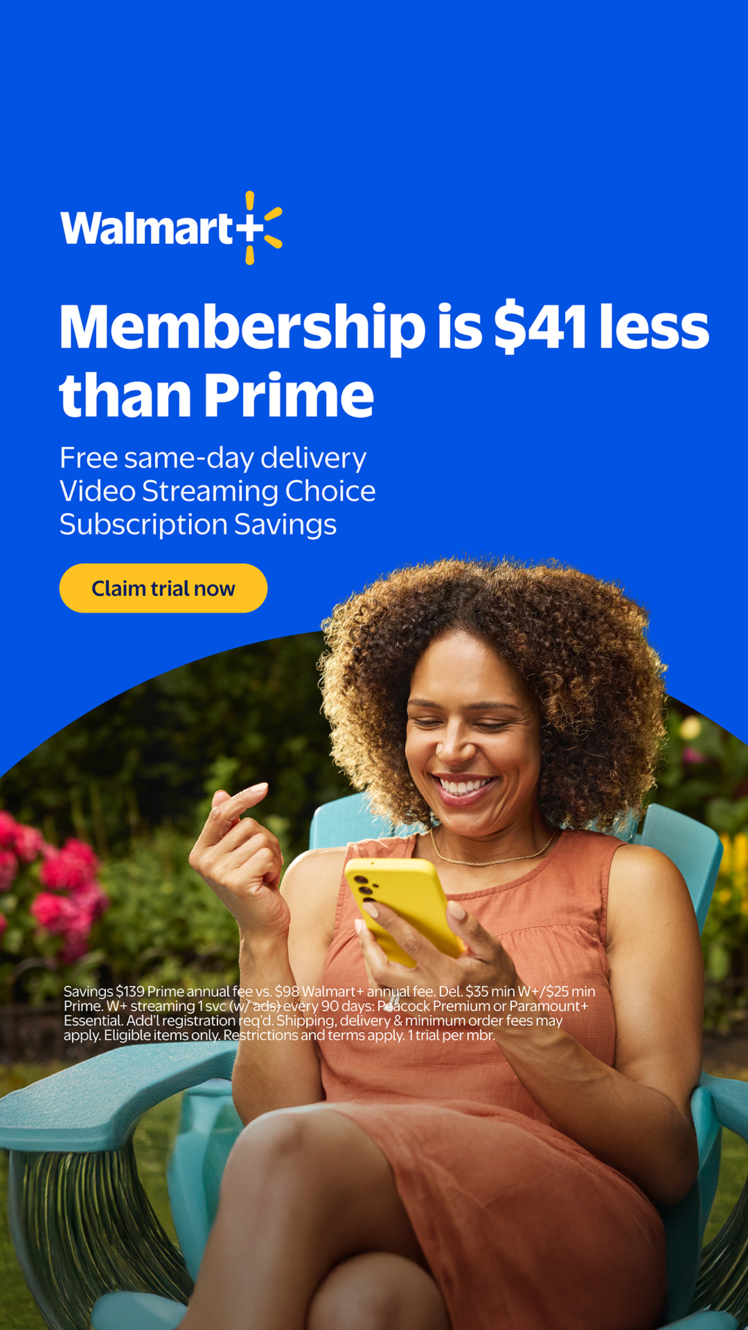 Walmart Facebook ad