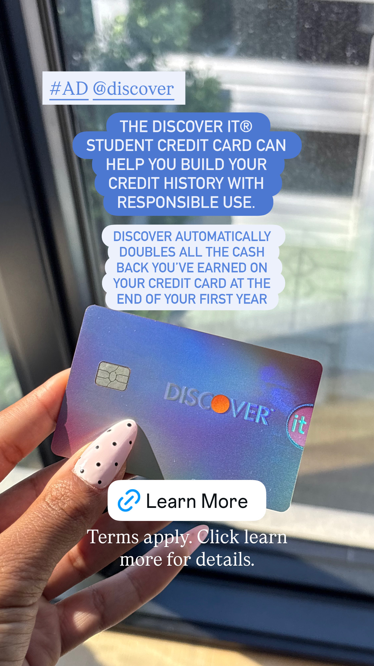 Discover Facebook ad
