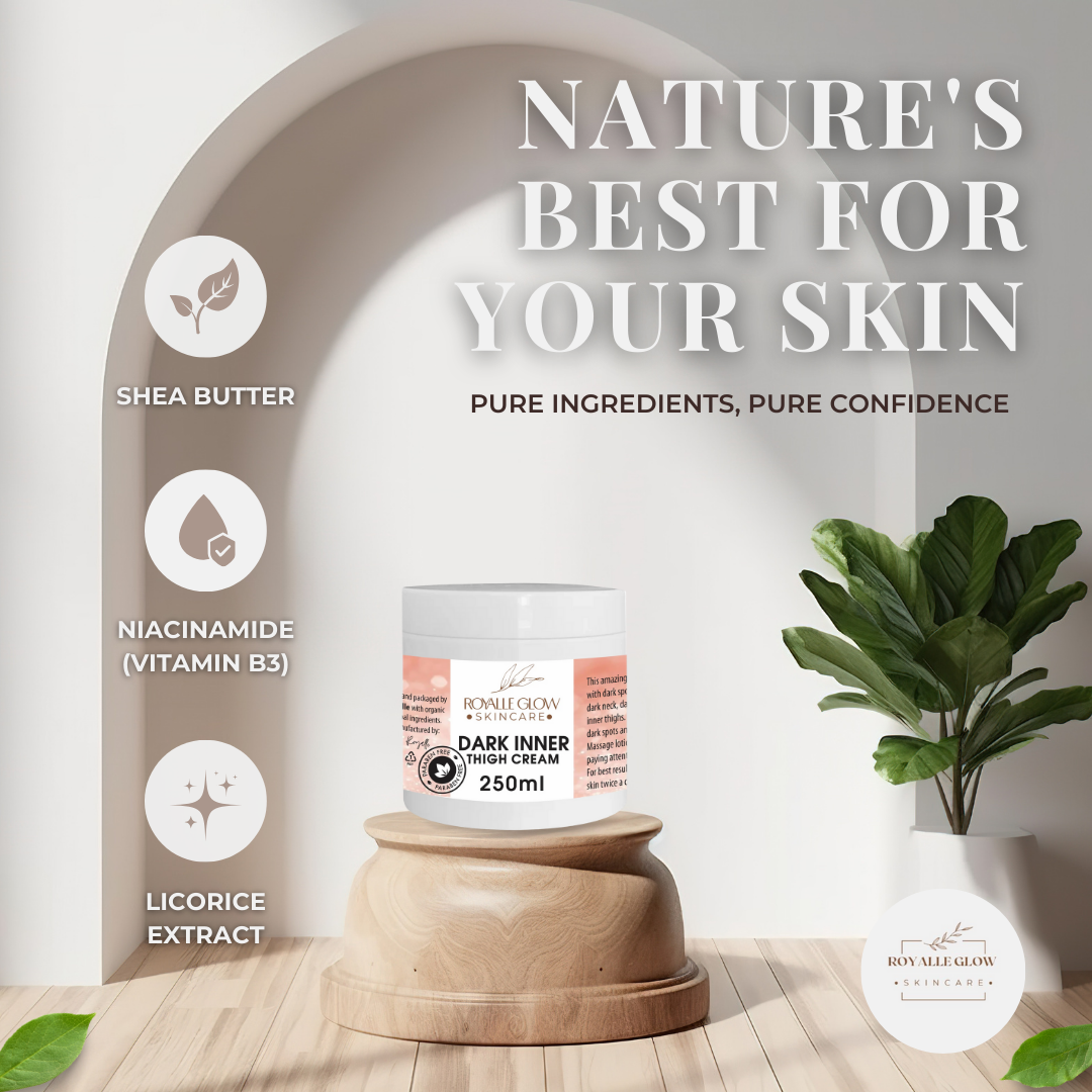 Royalle Glow Skincare Facebook ad: Dark Spots? Not On Our Watch-Glow Starts NOW!