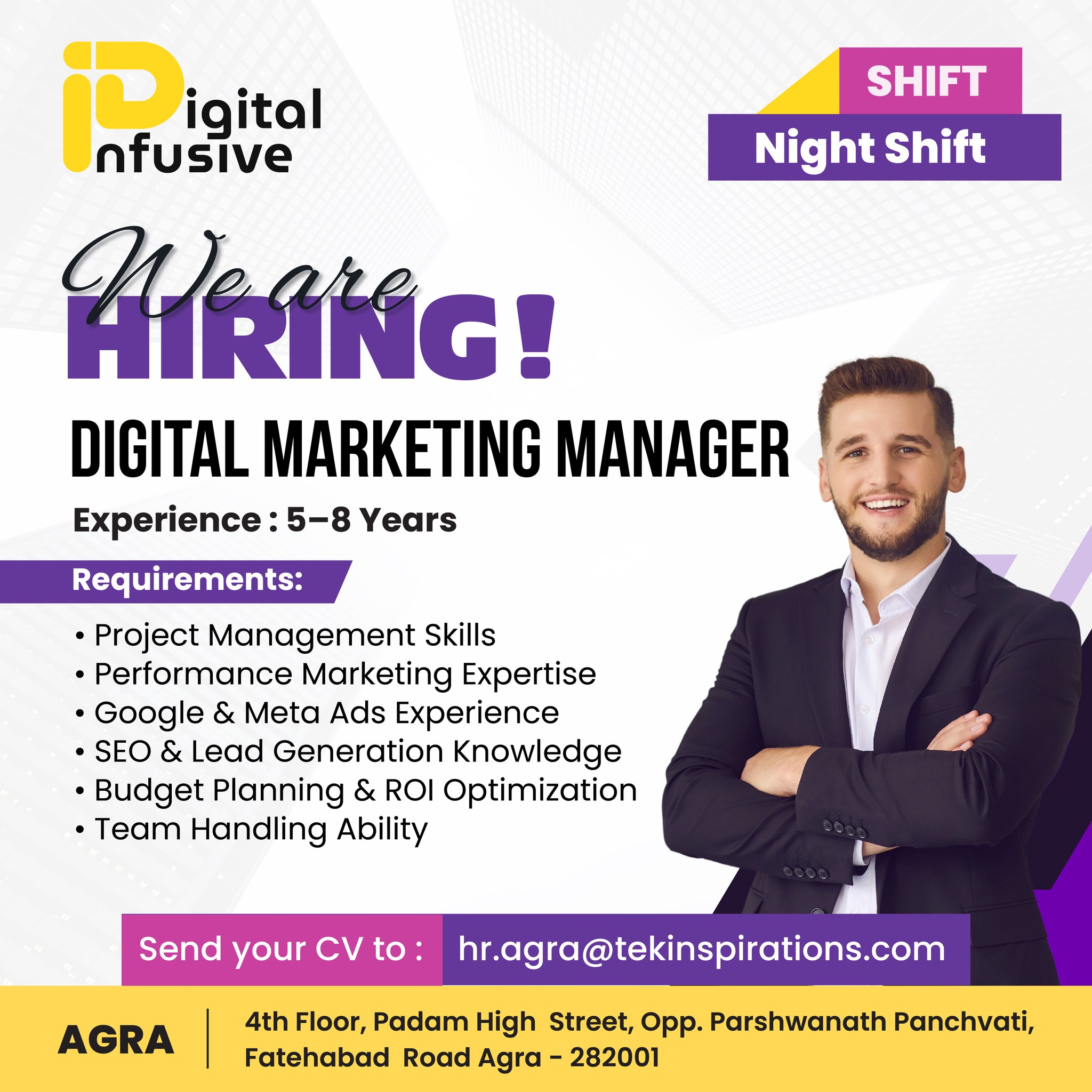 Digital Infusive Facebook ad: ๐ช๐ฒโ๐ฟ๐ฒ ๐๐ถ๐ฟ๐ถ๐ป๐ด, ๐๐ถ๐ด๐ถ๐๐ฎ๐น ๐ ๐ฎ๐ฟ๐ธ๐ฒ๐๐ถ๐ป๐ดโฆ