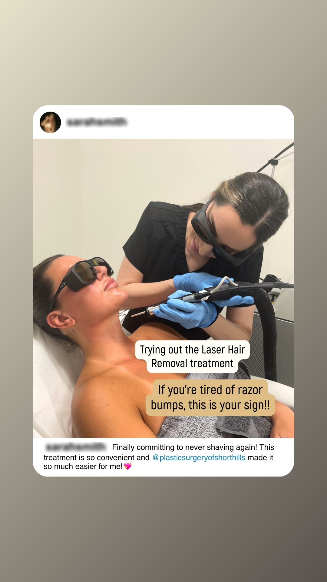Plastic Surgery of Short Hills - Dr. Ovchinsky Facebook ad from May 11, 2026