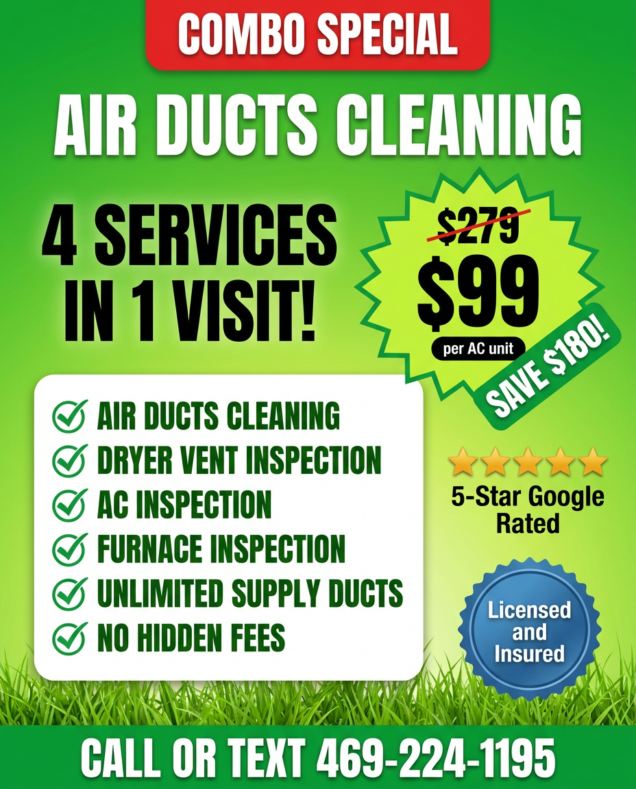 Texas Right Choice Facebook ad: 4 Services, 1 Visit, $99