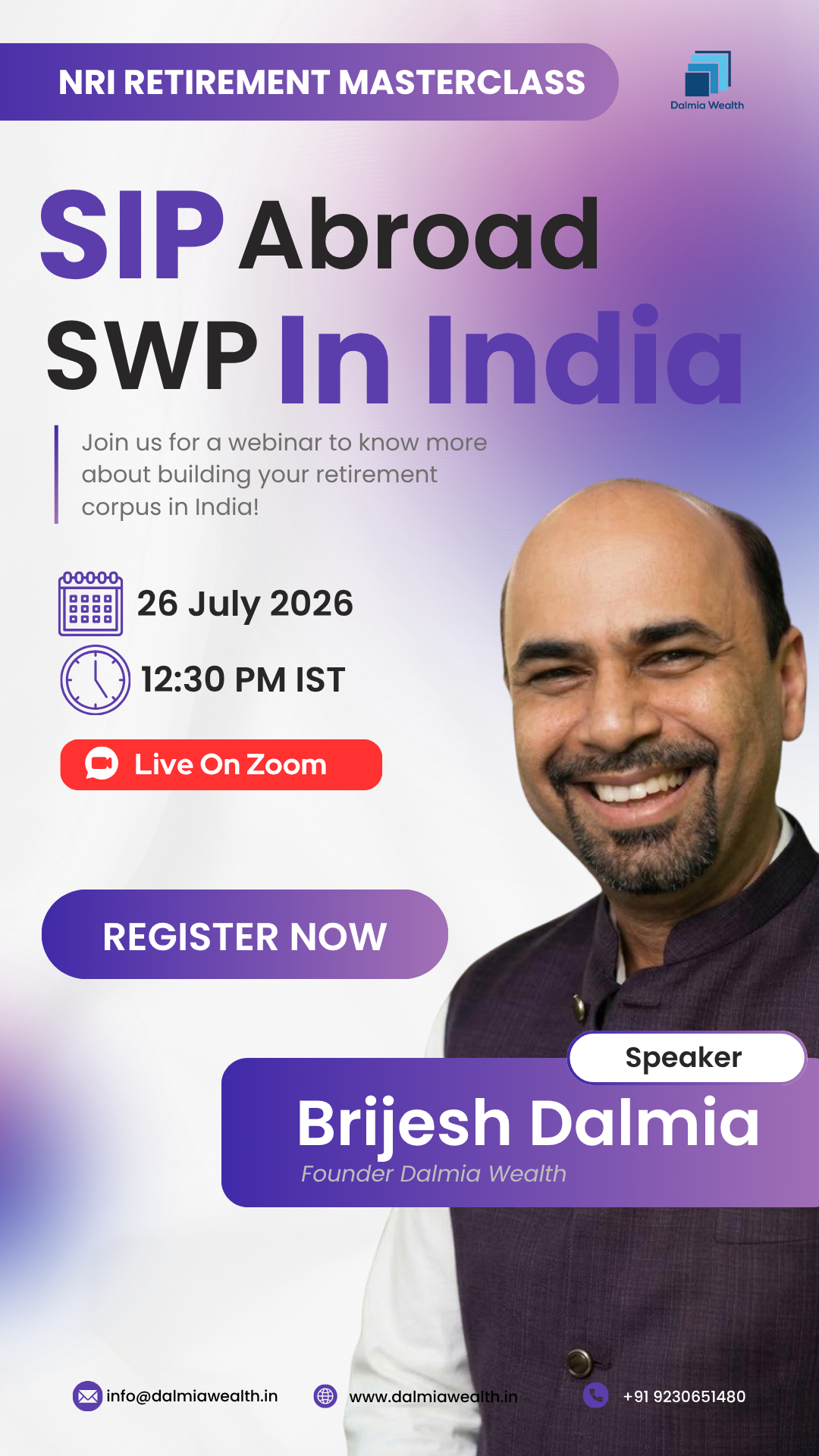 Dalmia Wealth Pvt. Ltd. Facebook ad