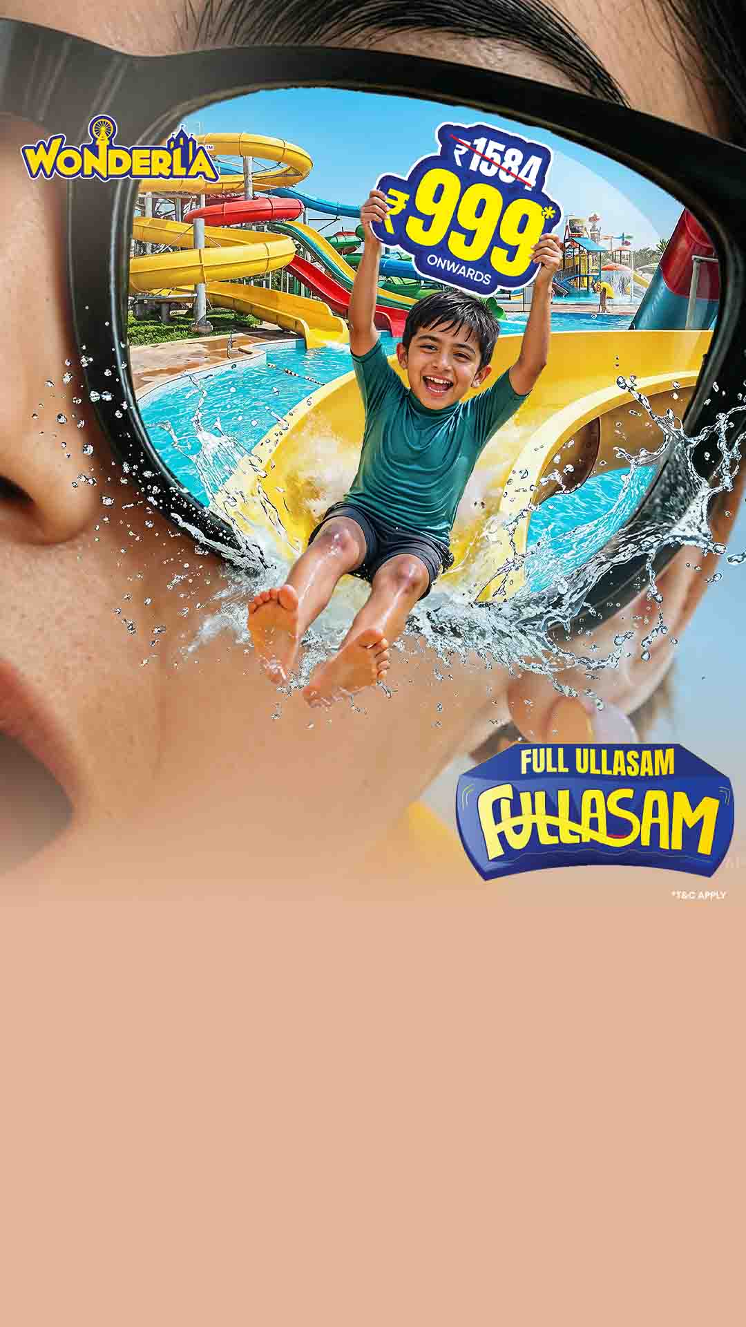 Wonderla Facebook ad