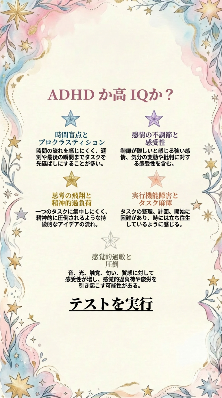 International IQ test Facebook ad