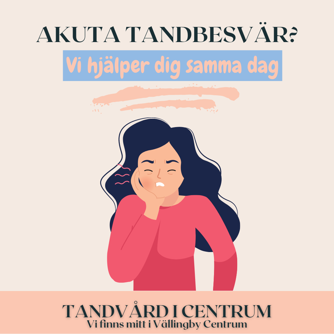 Tandvård i Centrum Facebook ad: VÄSTERORT, SE HIT
