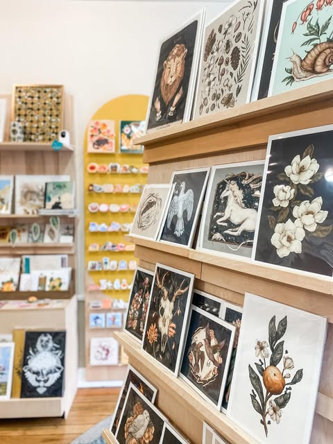 Clutch Collective Facebook ad: LOCAL ART & CREATIVE GIFTS IN MARIETTA, OHIO!