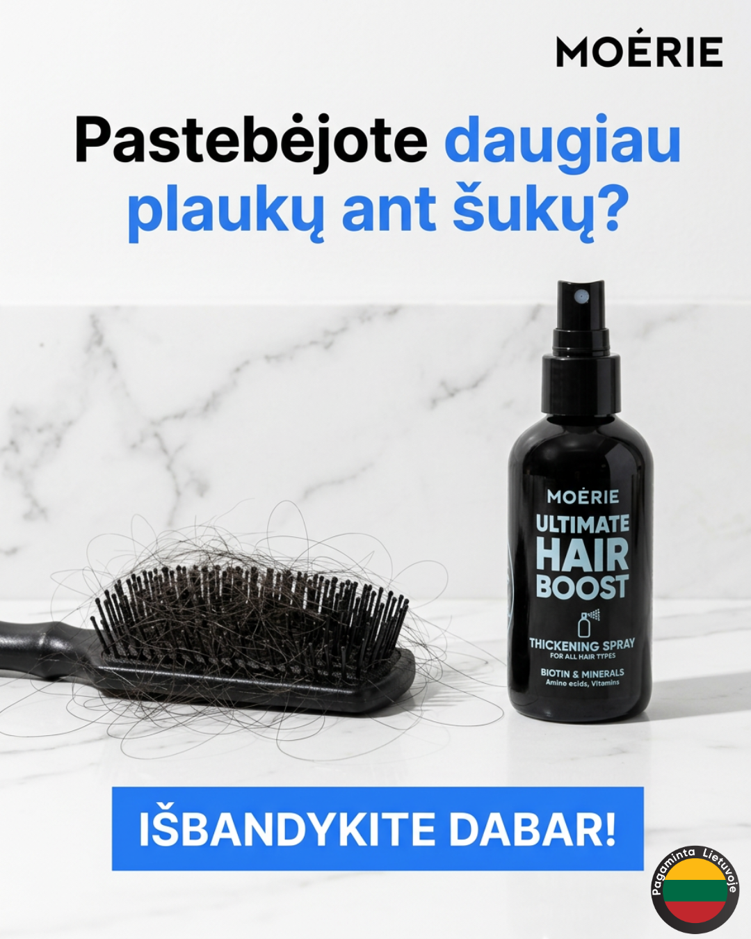Moérie Beauty Facebook ad