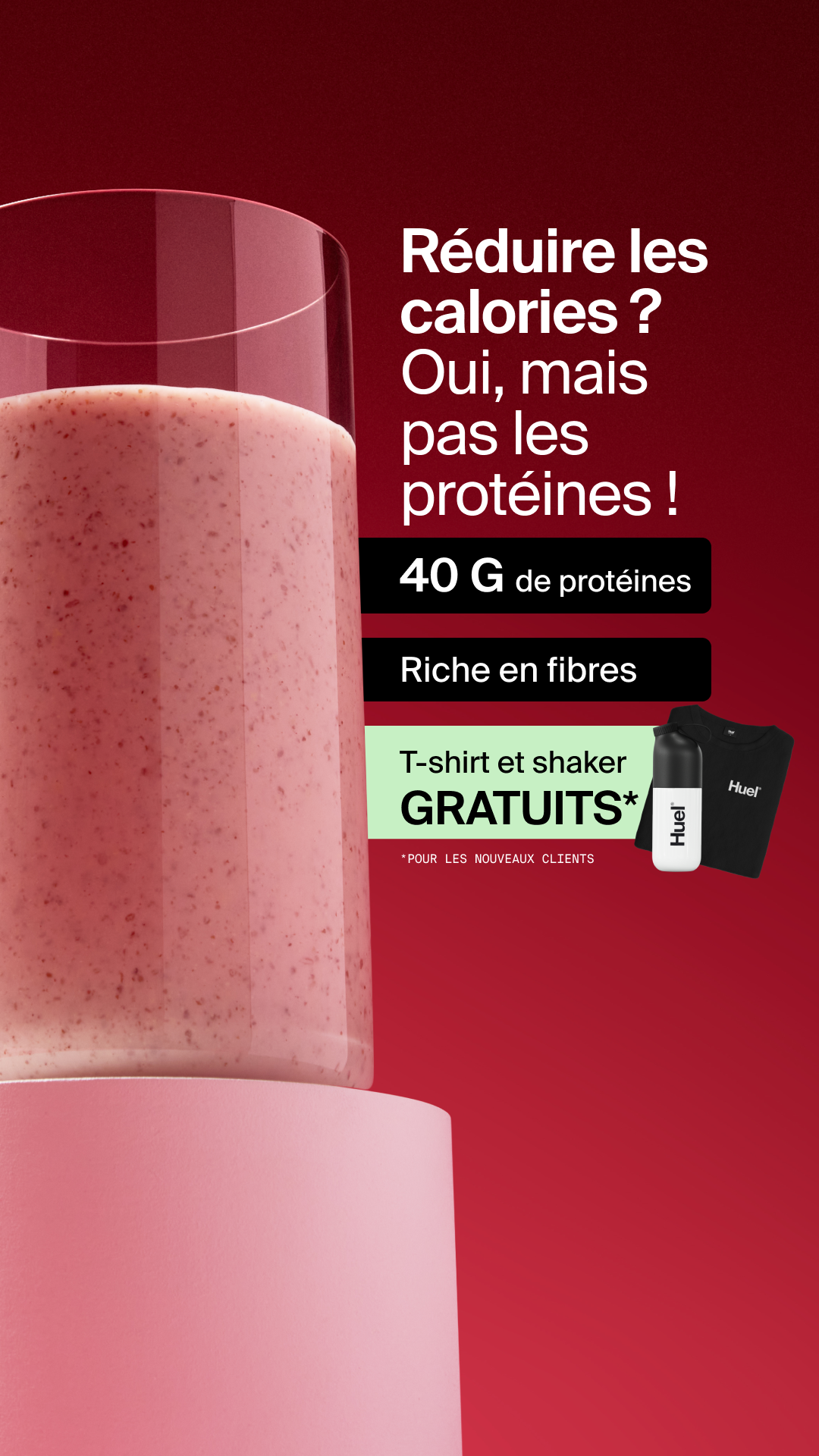 Huel Facebook ad