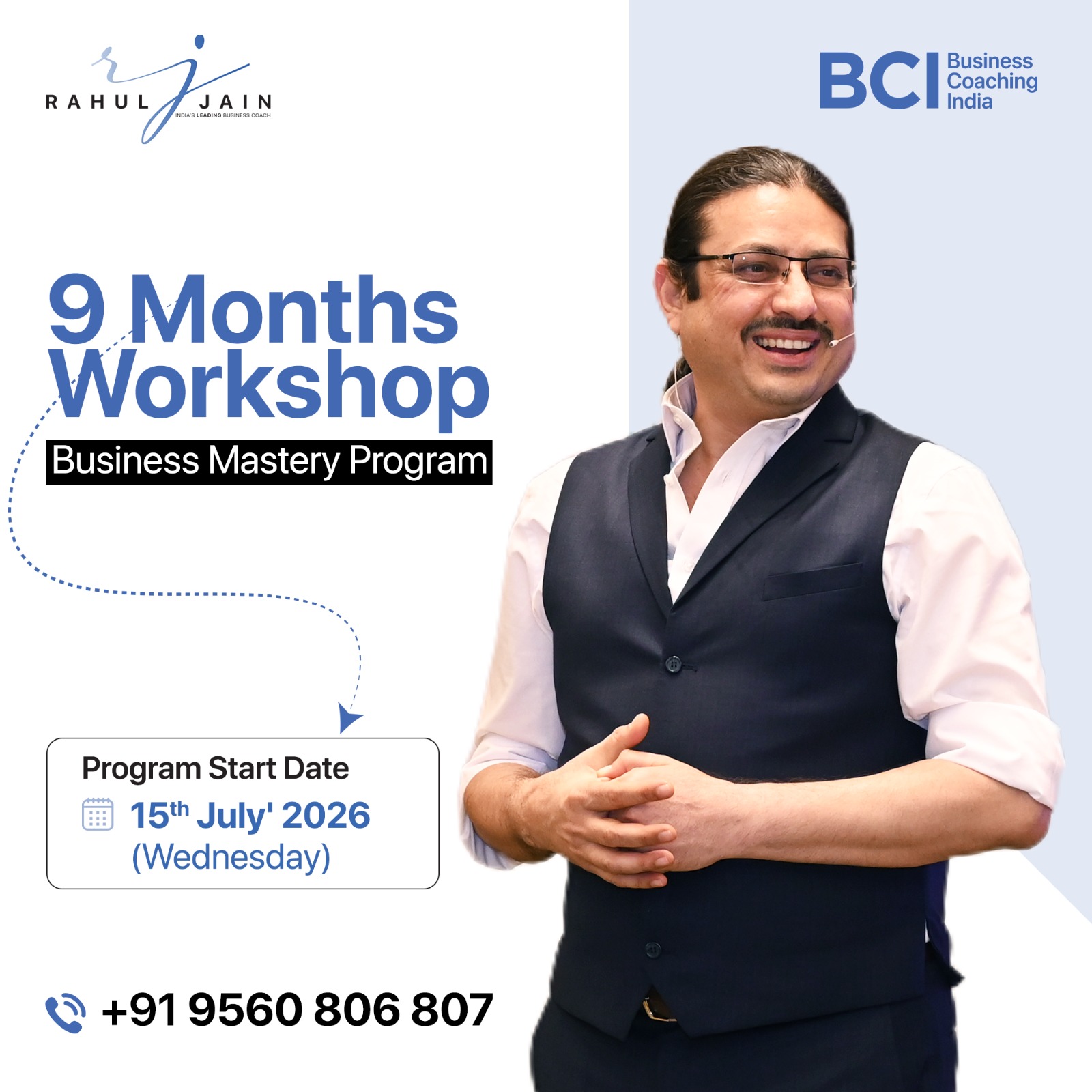 Rahul Jain - Business Coaching India Facebook ad
