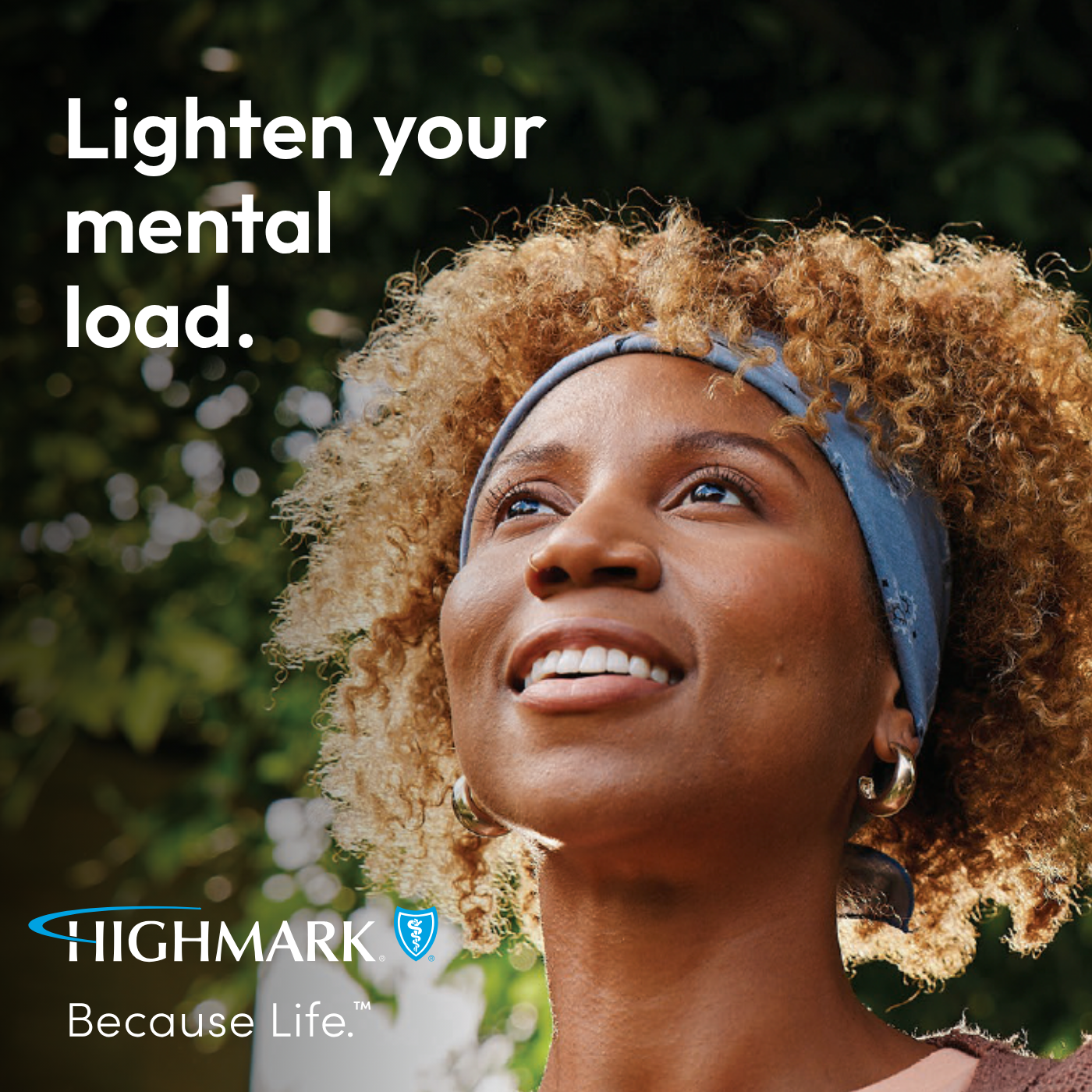 Highmark Blue Shield Facebook ad: Therapy on your time