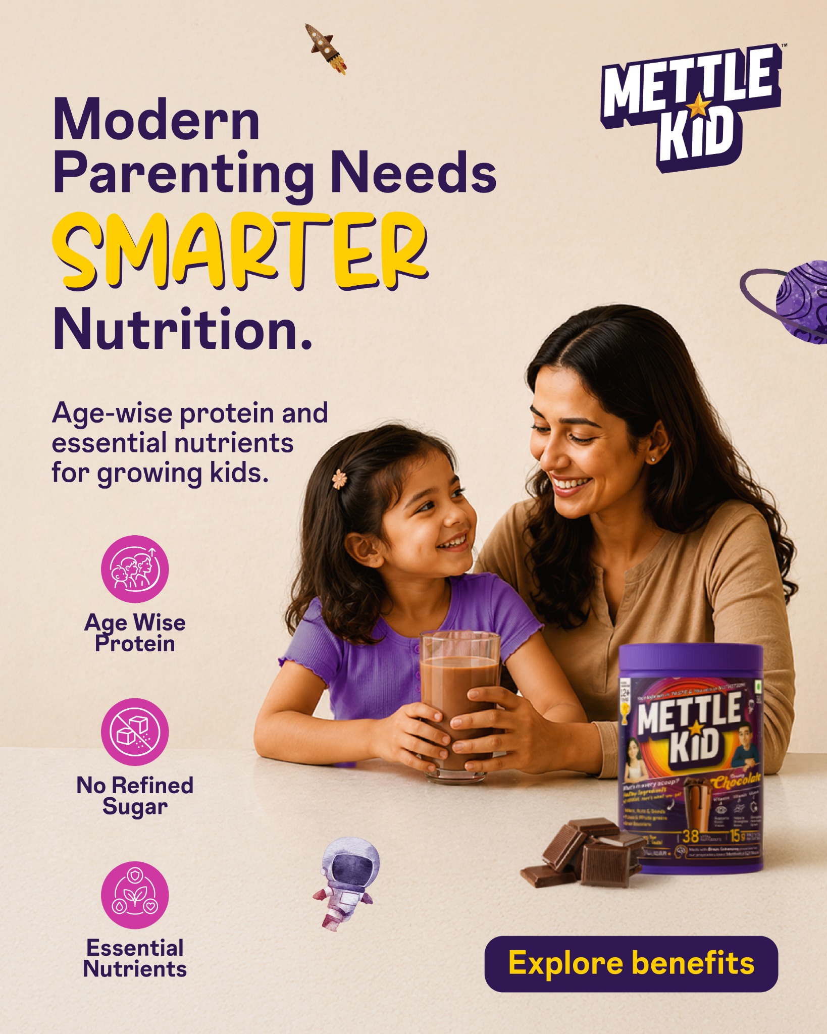 MettleKid Facebook ad